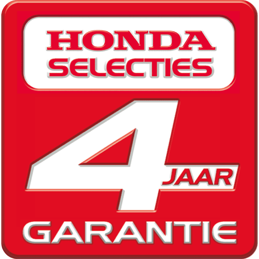 <h2>4 jaar Selecties garantie</h2><p>Wanneer u een Honda occasion aankoopt met <b>een minimale aanschafwaarde van 12.500 euro</b>, <b>maximale leeftijd van 5 jaar</b> en <b>maximaal 100.000 km</b> geven wij u 4 jaar garantie.</p>