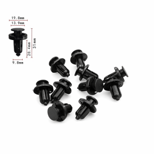 91503-SZ5-003  KLEM  BUMPER - ONDERPLAAT  LANGE UITVOERING