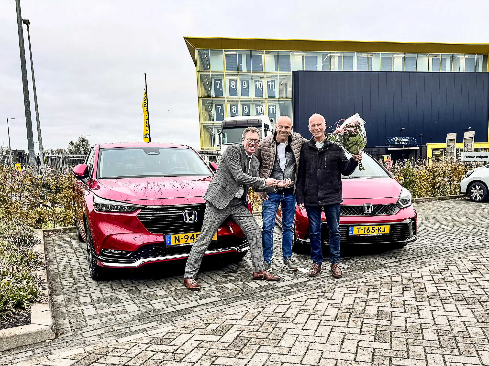 Happy customers Honda Welman