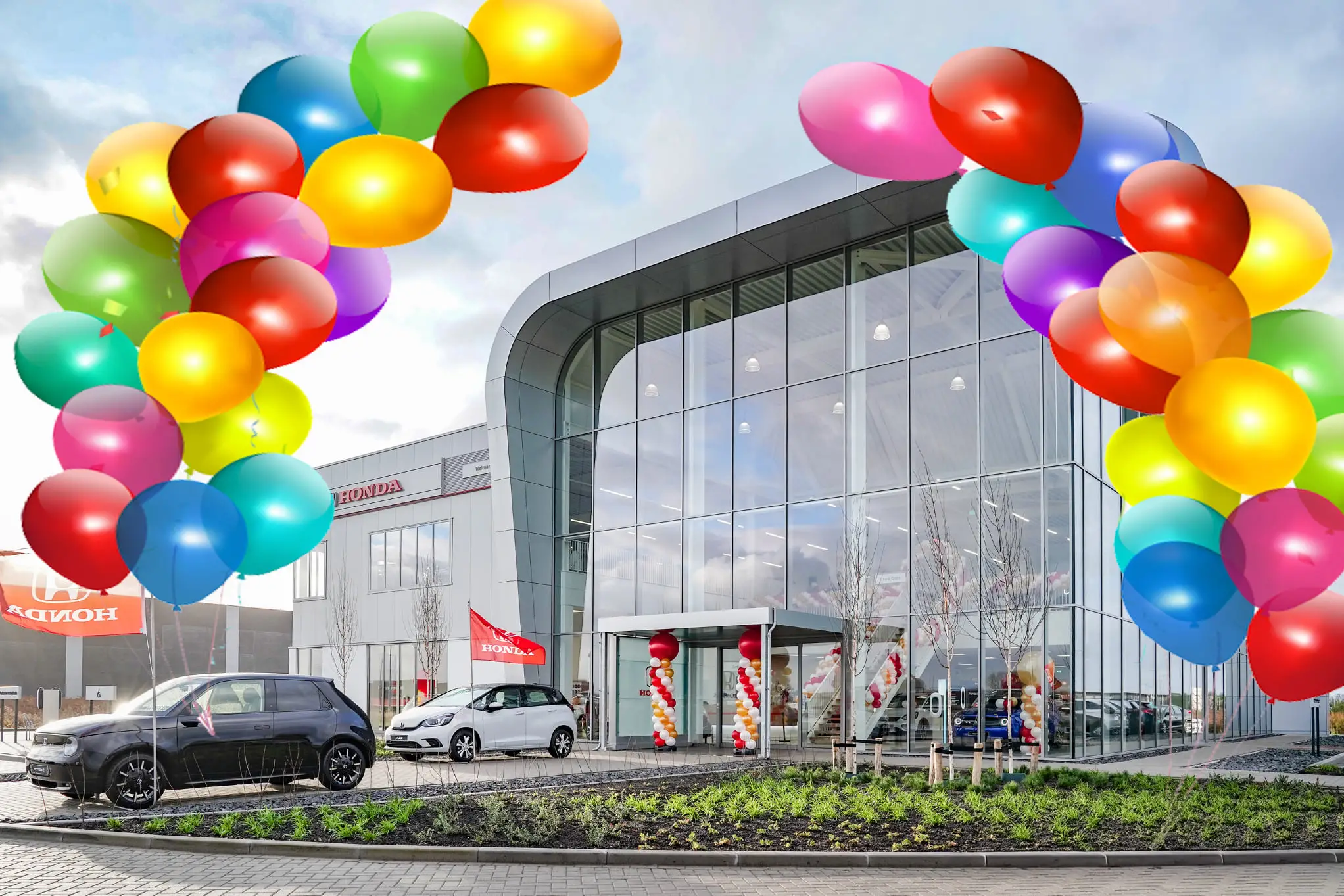 Opening pand Honda Welman